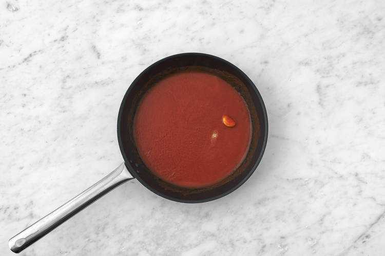 Cuocere la salsa