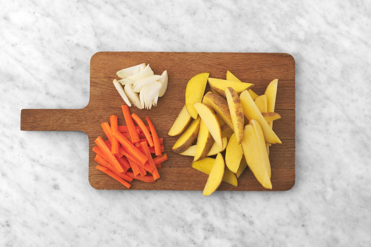 Preparare le verdure