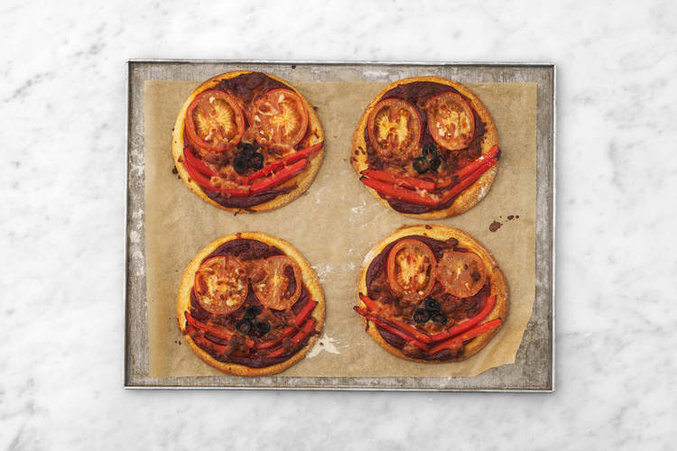 Grädda pizza