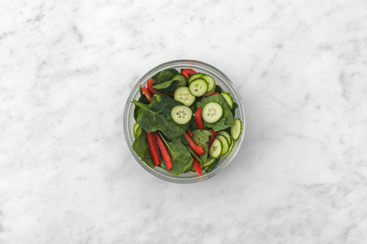 Blanda sallad