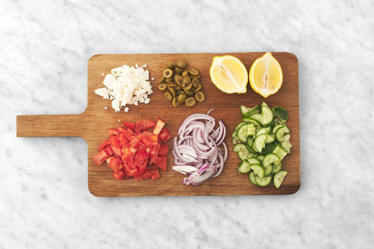 Forbered grøntsager