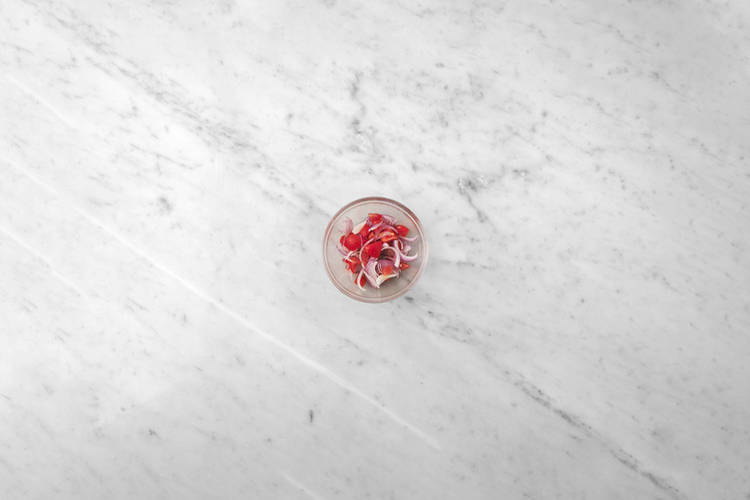 Blanda tomatsallad