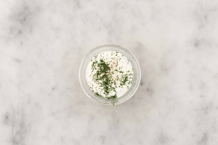 Préparer le tzatziki