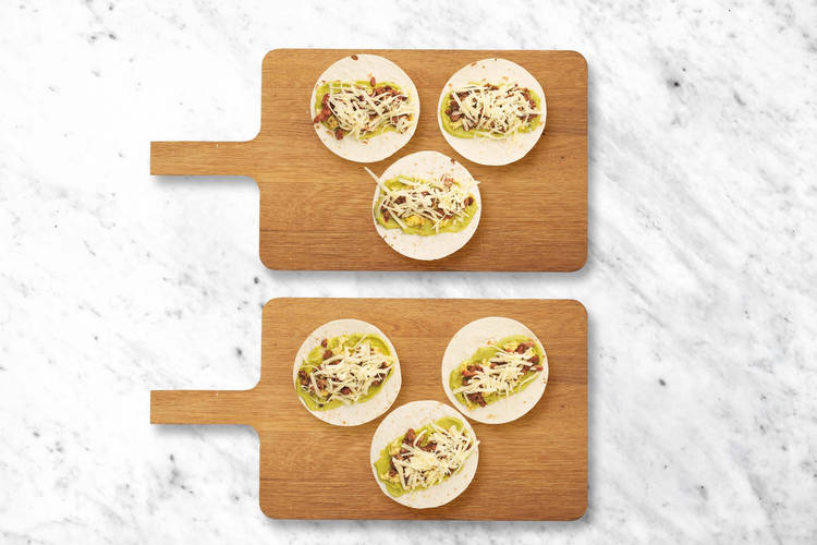 Build your Breakfast Burritos