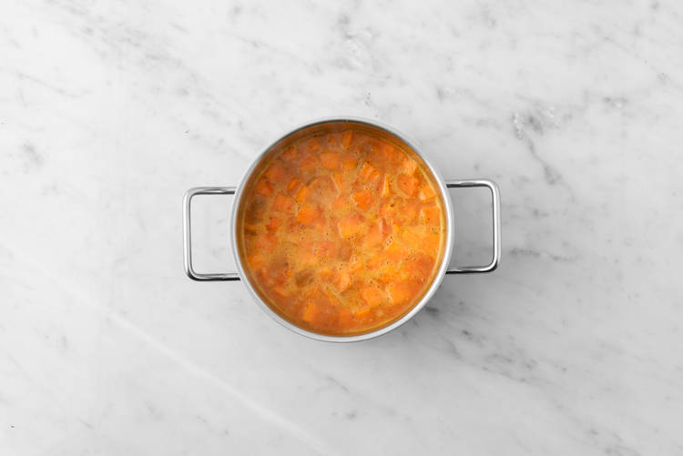 Préparer le curry