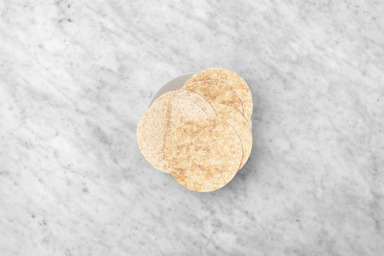 Calienta las tortillas