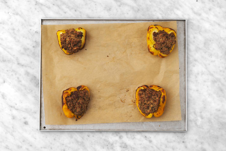 Infornare i peperoni