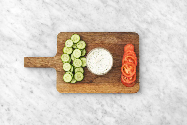 Forbered grøntsager