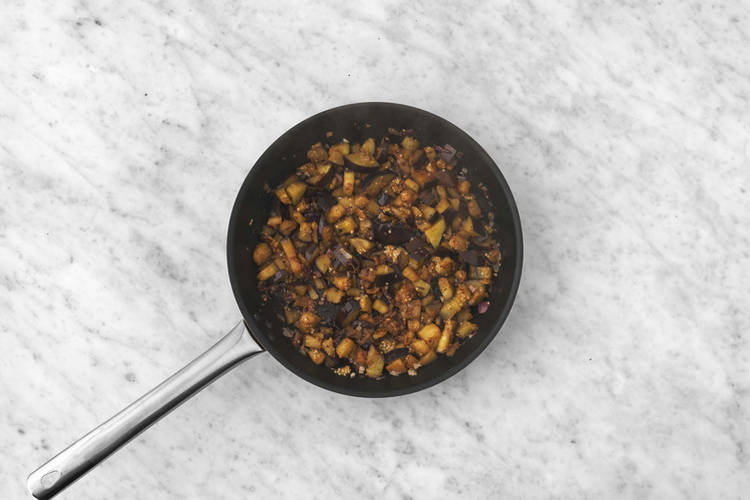 Les aubergines en action