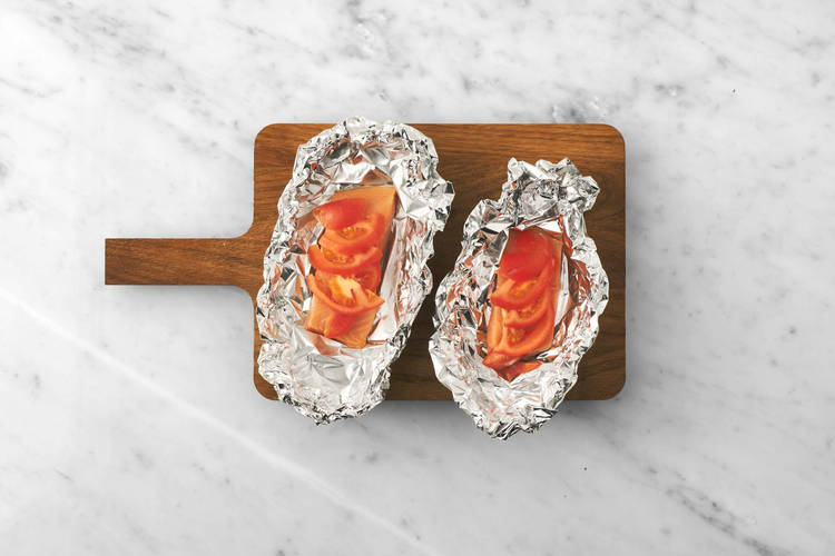 Papillote en construction