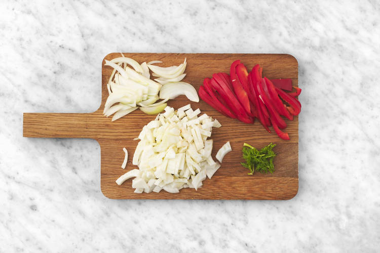 Légumes à la chaîne