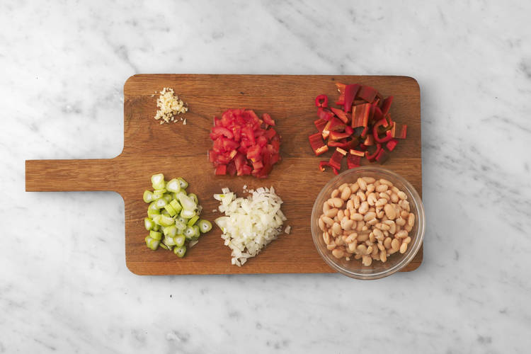 Légumes à la chaîne