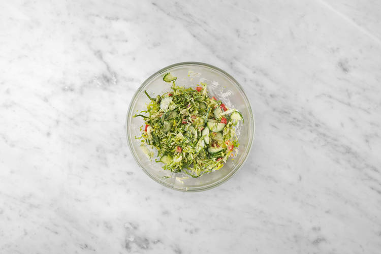 Salade maken