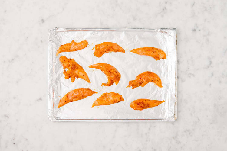 Broil chicken