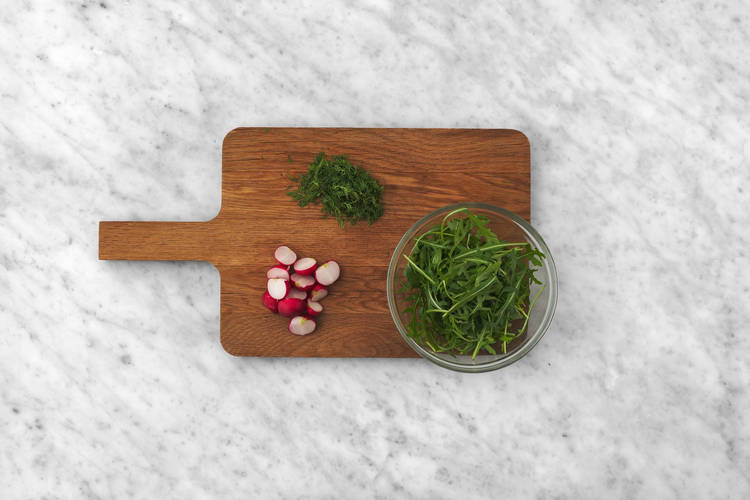 Forbered grønnsaker