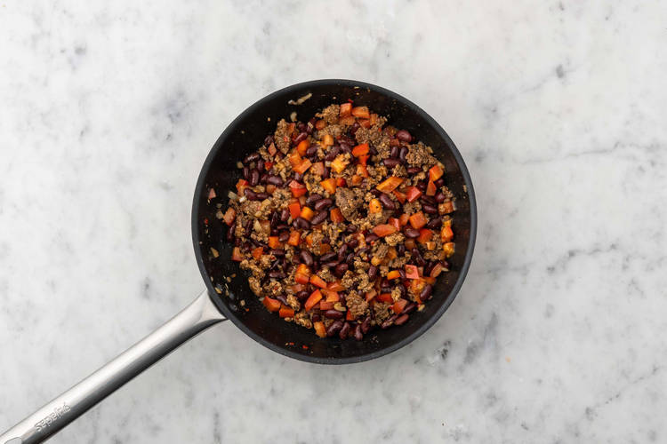 Préparer le chili con carne