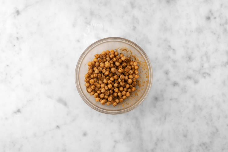 Préparer les pois chiches