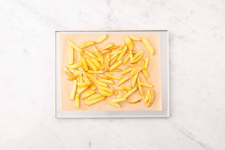 Préparer les frites