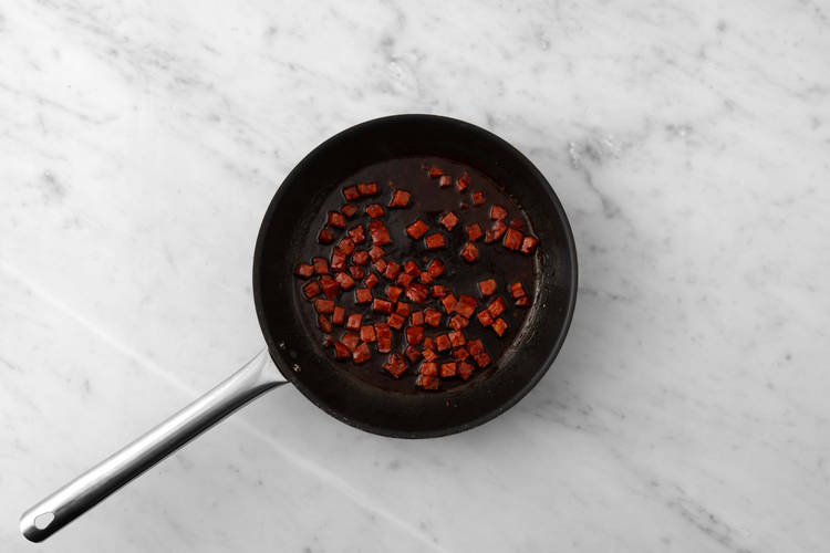 Chorizo bakken