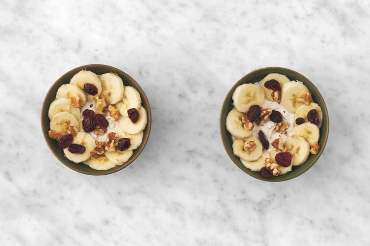 Le porridge à la banane