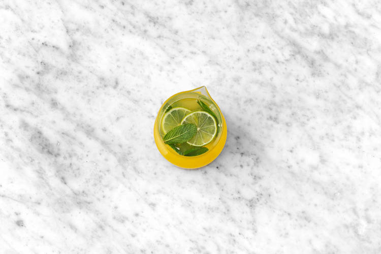 Option 2 : Limonade citron vert, menthe et orange