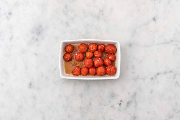 Roast the tomatoes