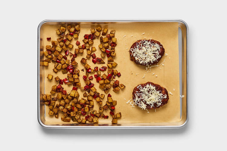 Finish Meatloaves and Veggies