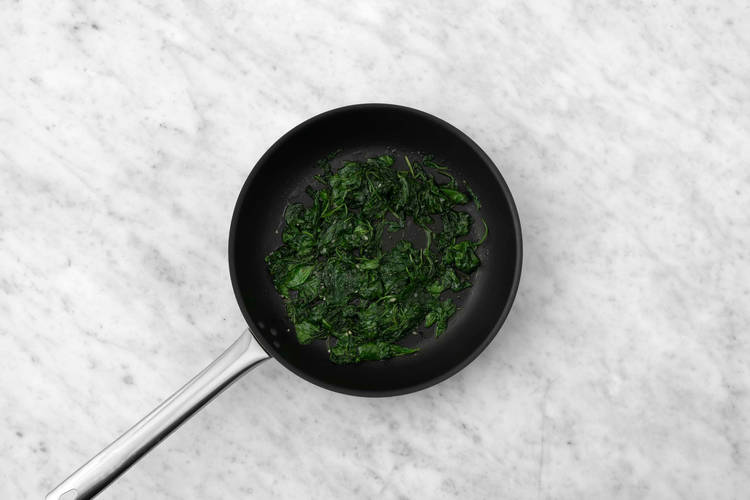 Cook spinach