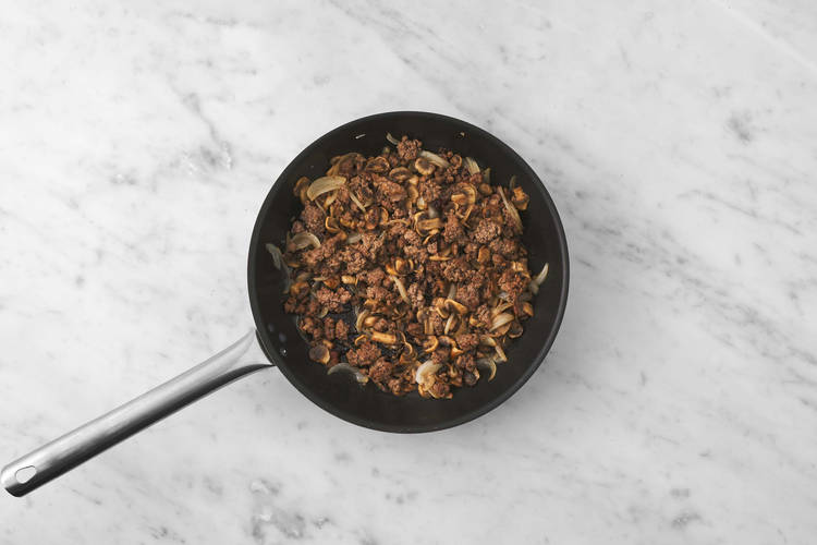 Prep and cook veggies