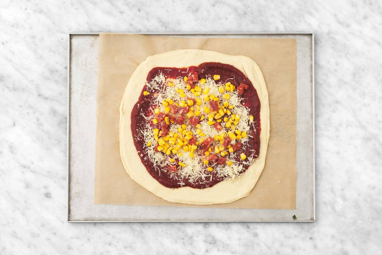 Forbered pizzasnegle