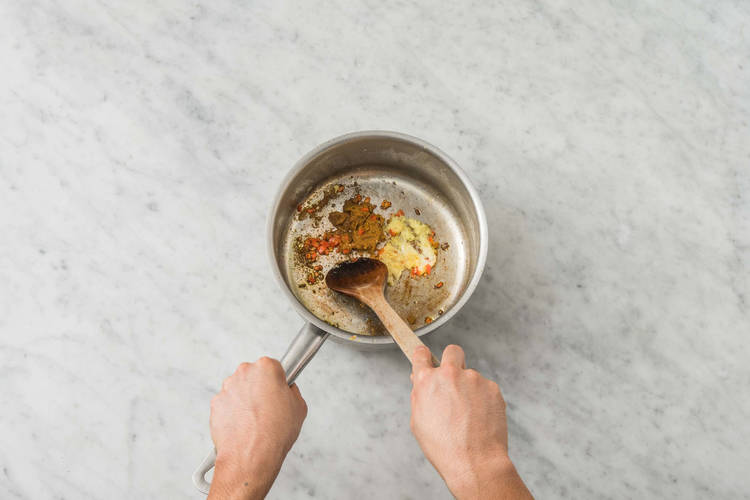 Forbered grønnsaker