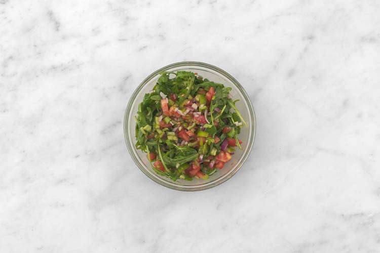 Prepara los vegetales