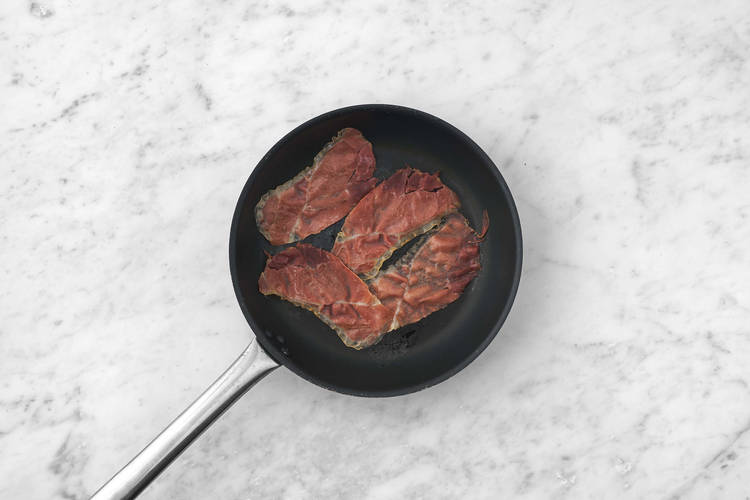 Stek prosciutto