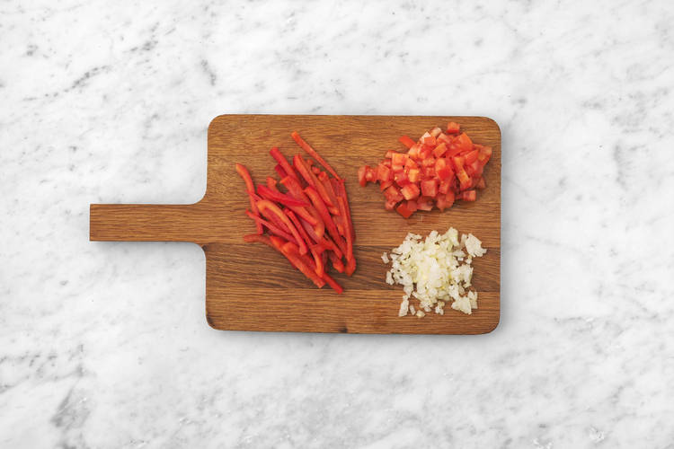 Forbered grønnsaker