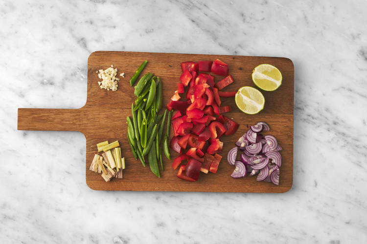 Forbered grøntsager