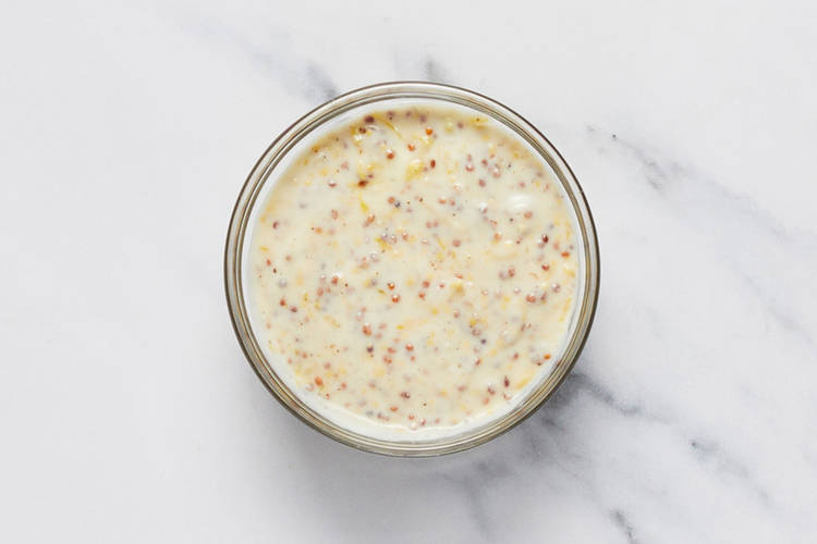 Prep and make lemon-cream sauce