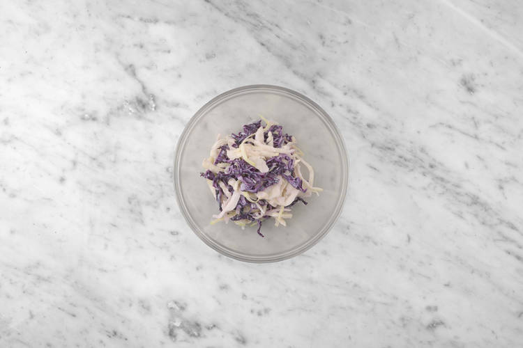 Coleslaw zubereiten