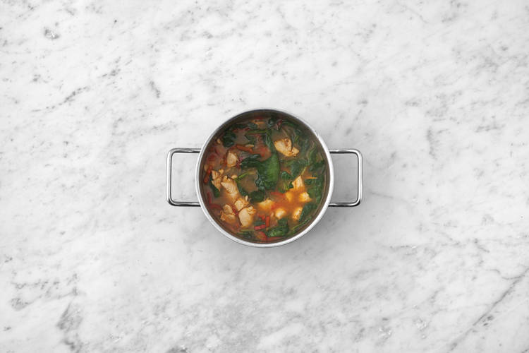 Suppe fertigstellen