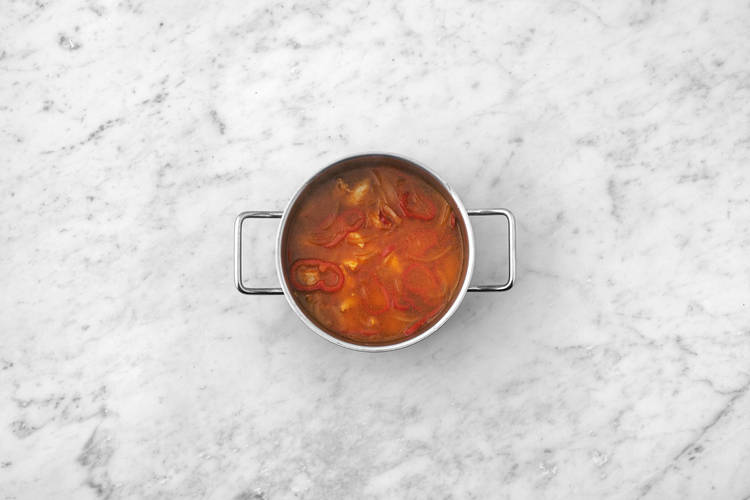 Suppe kochen