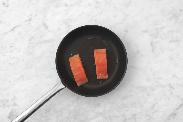 Fisch braten