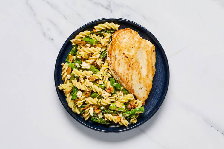 Make pasta salad and serve