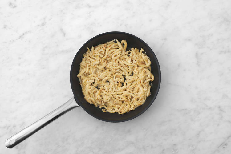 Spätzlepfanne zubereiten