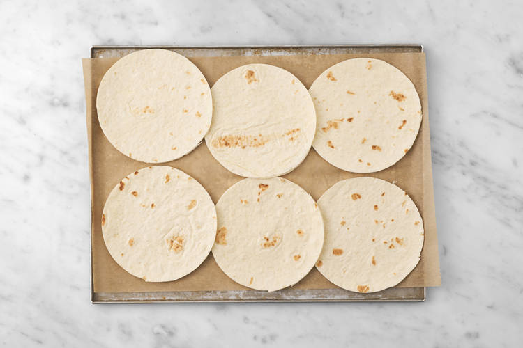 Warm the Tortillas