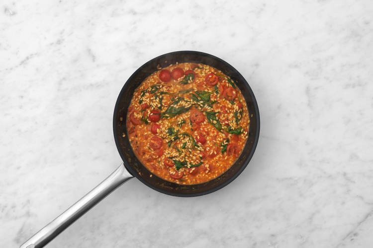 Smaksätt risotto