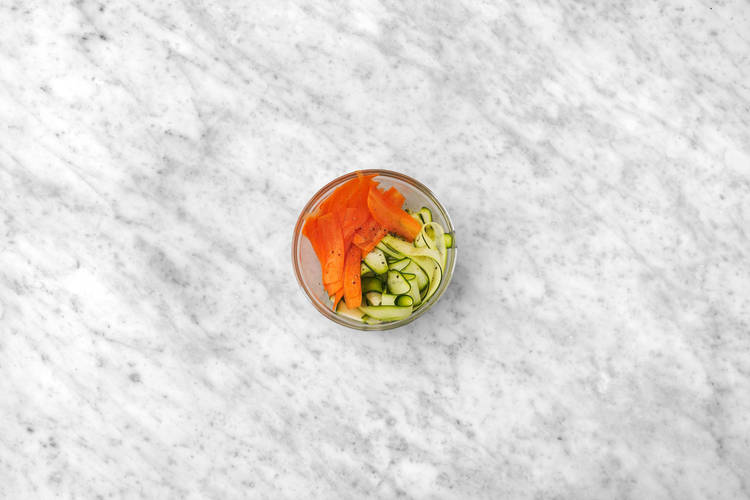 Lav Rapunzels hår-salat