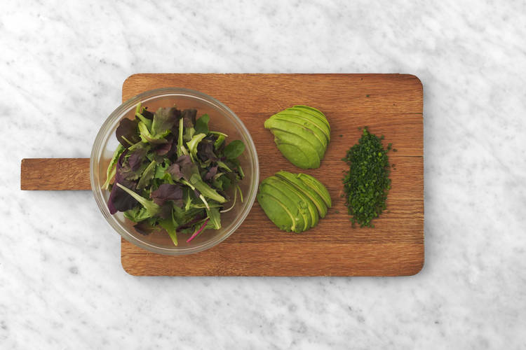 Preparare l'insalata