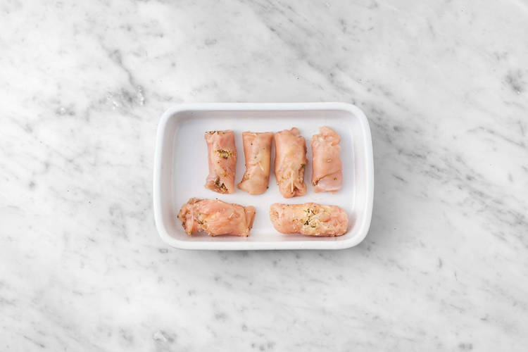 Preparare gli involtini