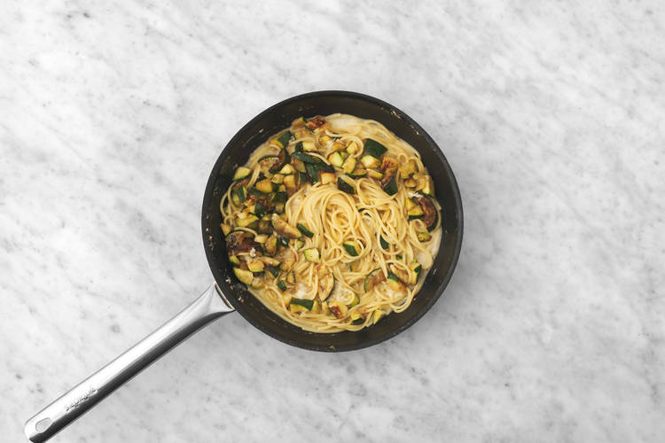 Mantecare gli spaghetti