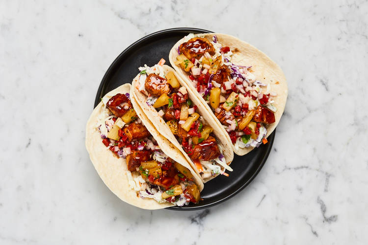 Chauffer les tortillas et servir