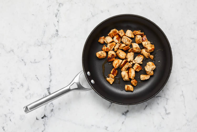 Préparer et cuire le poulet